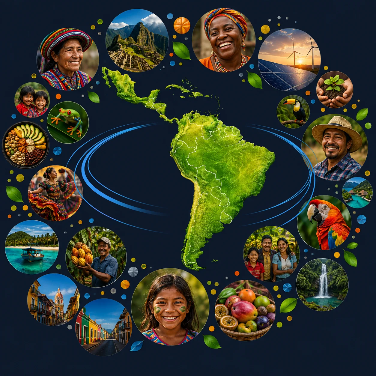 América Latina — diversidade de culturas e ecossistemas